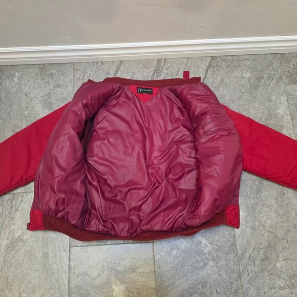 Vintage Members Only Insulated Active Full-Zip Puffer Bomber Jacket Men's Sz XL - Picture 3 of 10